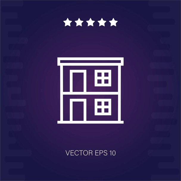 Duplex-Vektor-Symbol moderne Illustration - Vektor, Bild
