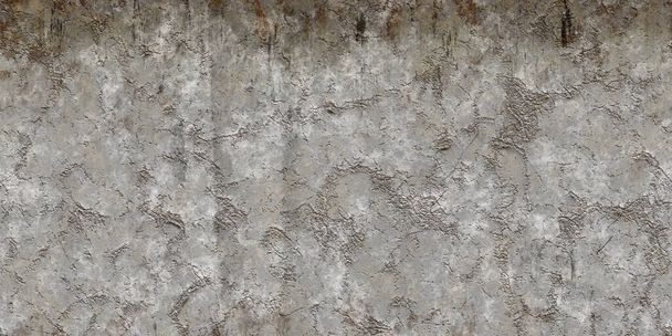 alte grunzige Struktur, graue Betonwand, nahtloser Hintergrund - Foto, Bild