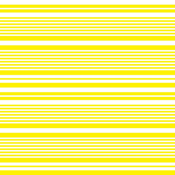 ファッション繊維、グラフィックに適した黄色の水平ストライプシームレスなパターンの背景 - ベクター画像
