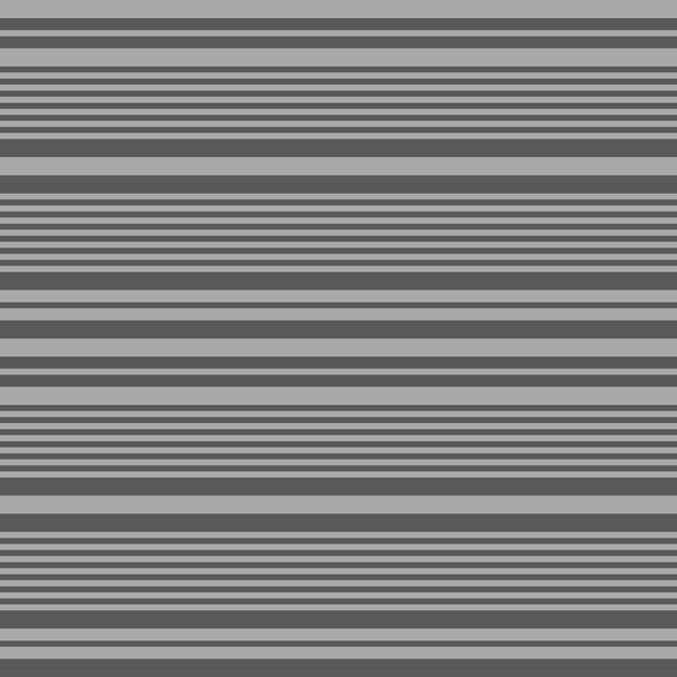 Grey Horizontal striped seamless pattern background suitable for fashion textiles, graphics - Vector, Image