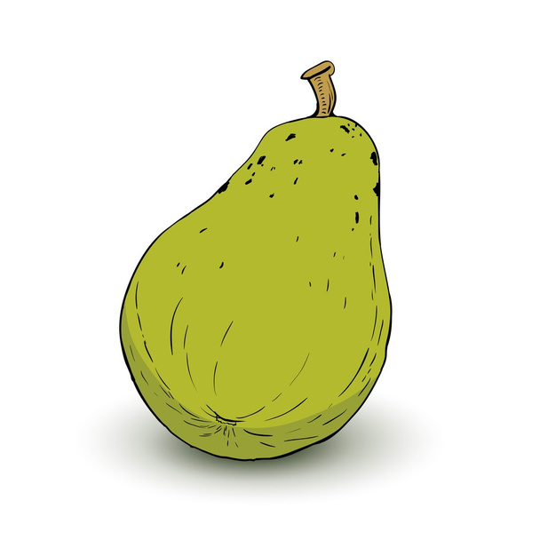 Pear green - Διάνυσμα, εικόνα