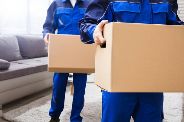 House Mover And Van Delivery Service With Card Box - Photo, image