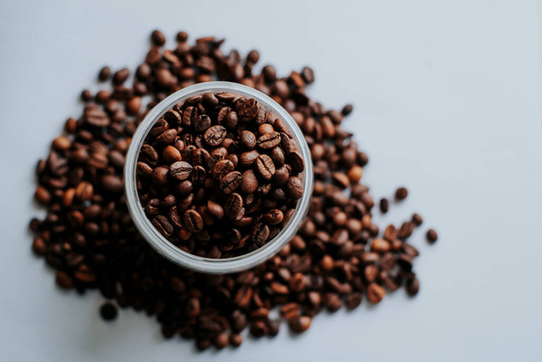 coffee beans on white background - Photo, Image