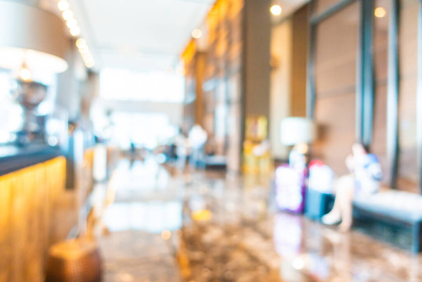Absztrakt maszat luxus hotel lobby belső tér a háttér - Fotó, kép