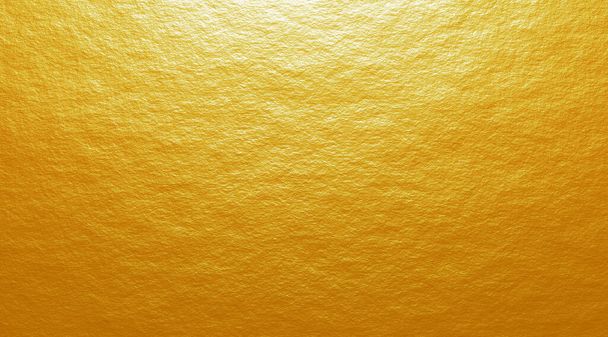 Fondo de textura de cemento dorado 3D render - Foto, Imagen