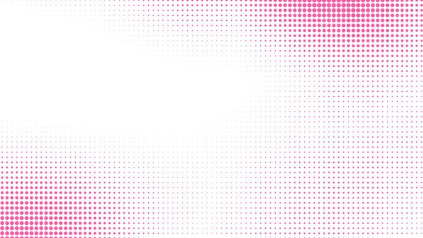 Ponto rosa padrão branco gradiente textura fundo. ilustração abstrata pop art meio-tom e estilo retro. design criativo conceito valentine, - Foto, Imagem
