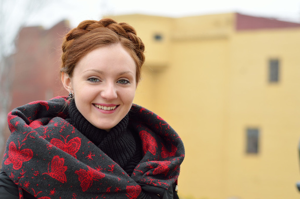 Femme ukrainienne souriant
 - Photo, image