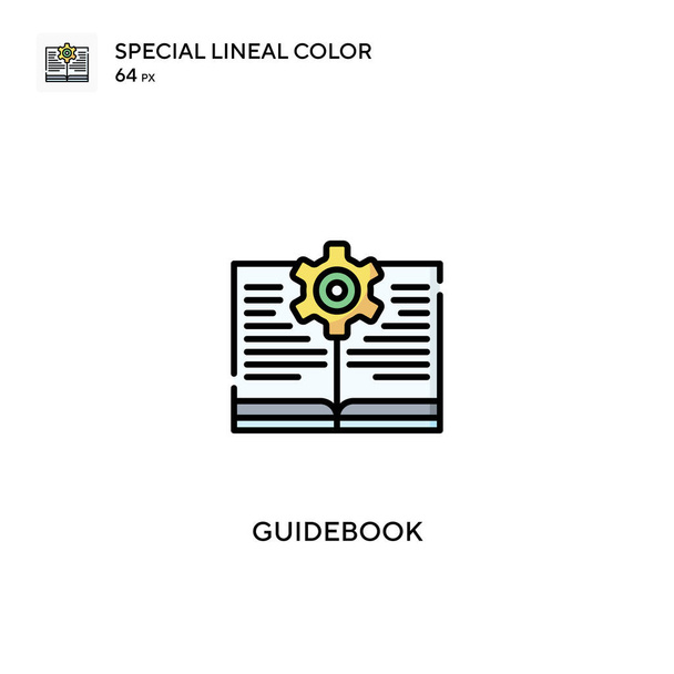 Guía Icono especial de vector de color lineal. Iconos de guía para su proyecto de negocio - Vector, Imagen