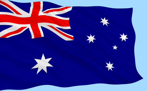 Flaga narodowa Australii - Zdjęcie, obraz