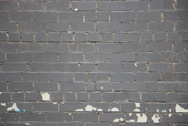 Светло-серый гранж кирпичная стена фон текстуры. - Фото, изображение