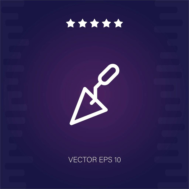 trowel vector icon modern illustration - Vector, Image