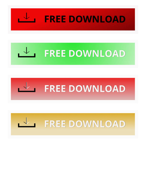Современный набор красочных кнопок бесплатного скачивания. - Фото, изображение
