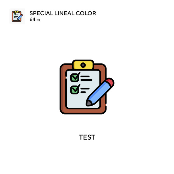 Тестируйте специальные цвета для вашего бизнес-проекта - Вектор,изображение