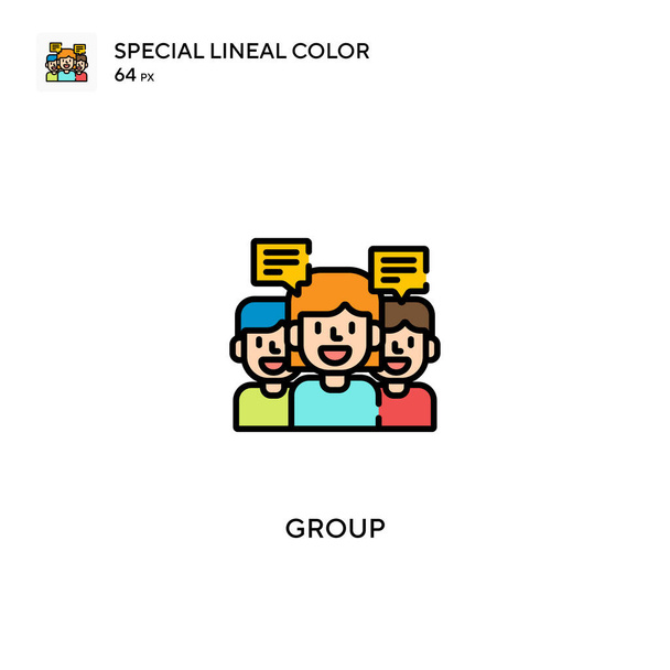 Icônes de groupe Icônes de groupe pour votre projet d'entreprise - Vecteur, image