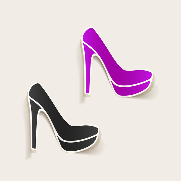 realistic design element: shoe - Vector, Image