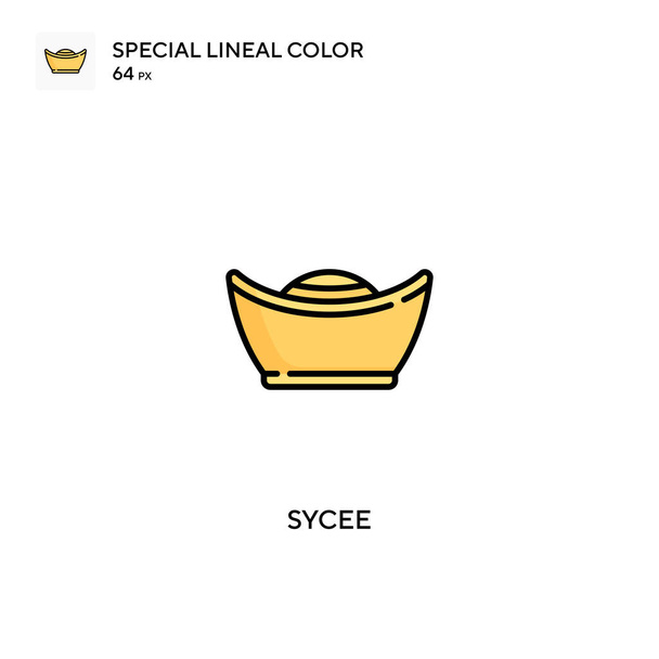 Sycee Special lineaarinen väri icon.Sycee kuvakkeet yrityksesi projekti - Vektori, kuva