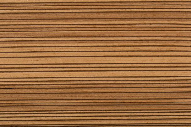 New veneer background with stylish brown surface. High quality wooden texture. - Foto, immagini