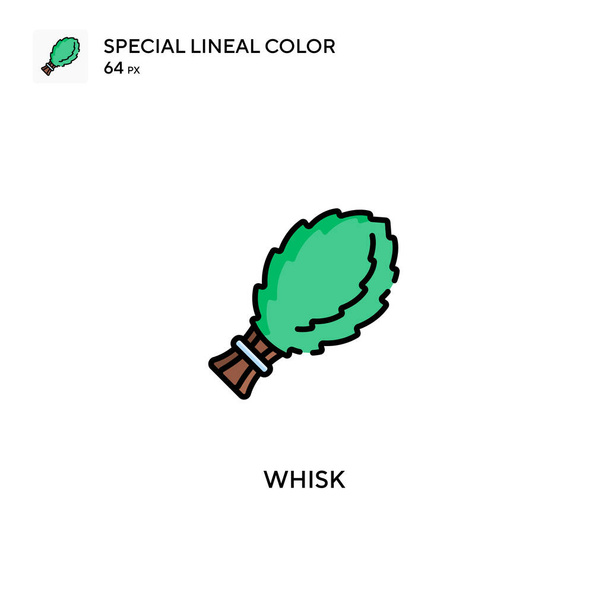 Whisk Specjalna ikona koloru linii.Whisk ikony dla Twojego projektu biznesowego - Wektor, obraz