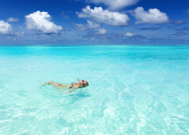 Costa das Maldivas viajar para o paraíso
 - Foto, Imagem