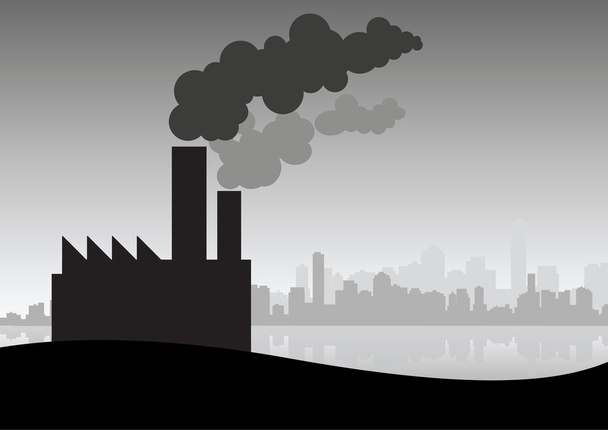 Pollution - Vector, Image