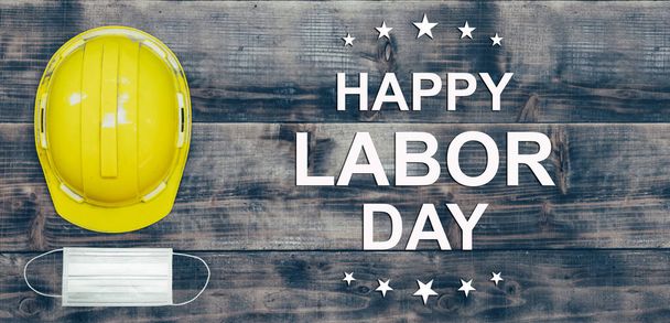 Happy Labor Day concept. Werktuigbouwkundige en werktuigbouwkundige. Feestdagen in Amerika en de Verenigde Staten. - Foto, afbeelding