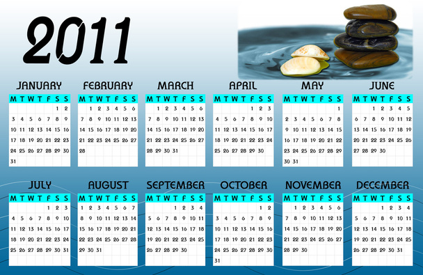 El calendario 2011
 - Foto, Imagen