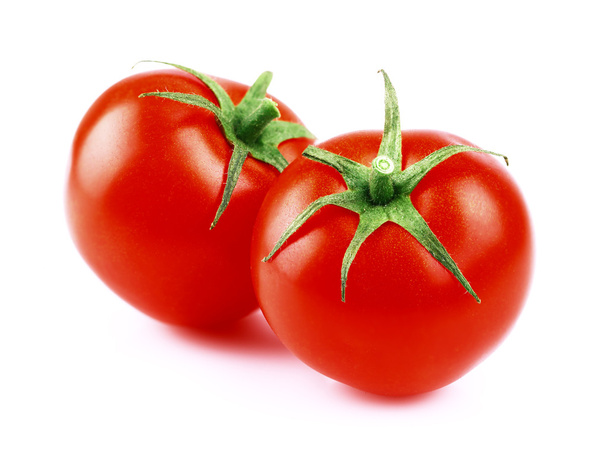Tomatoes isolated on white background - Foto, Imagem