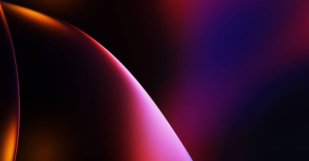 Abstract background. Fluid color gradient waves, with dynamic motion. Neon colorful abstract design of light waves. Illustration For Wallpaper, Banner, Background, Card, Book Illustration, website. - Photo, Image