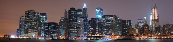 panorama city new york - Foto, afbeelding