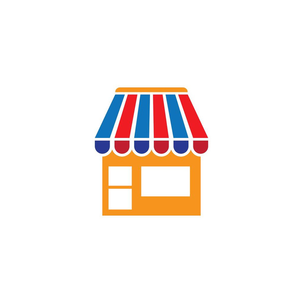 Progettazione vettoriale icona negozio online - Vettoriali, immagini