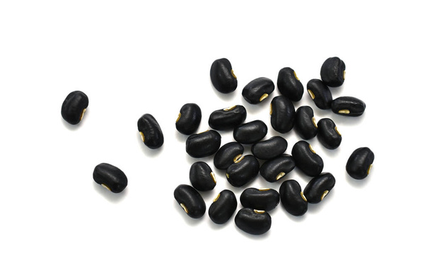 чорні боби ізольовані на білому тлі
 - Фото, зображення