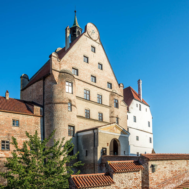 Veduta al Castello Trausnitz di Landshut - Germania - Foto, immagini