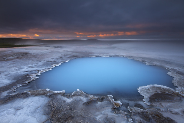 Hveravellir geotermikus Izland - Fotó, kép