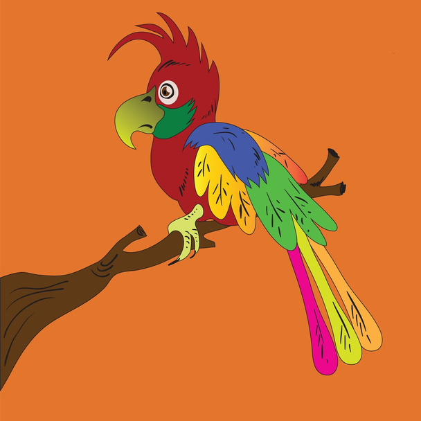 papagaio - Vetor, Imagem
