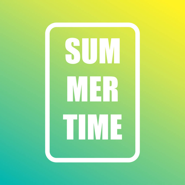 Summer time background, vector wallpaper, tropical backdrop for decoration design. - Vector, Image