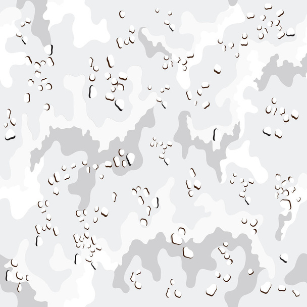 Padrão de camuflagem elegante, impressão militar ilustração .Seamless - Vetor, Imagem