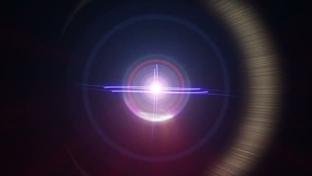 planeta energía partículas explosión 4k - Imágenes, Vídeo