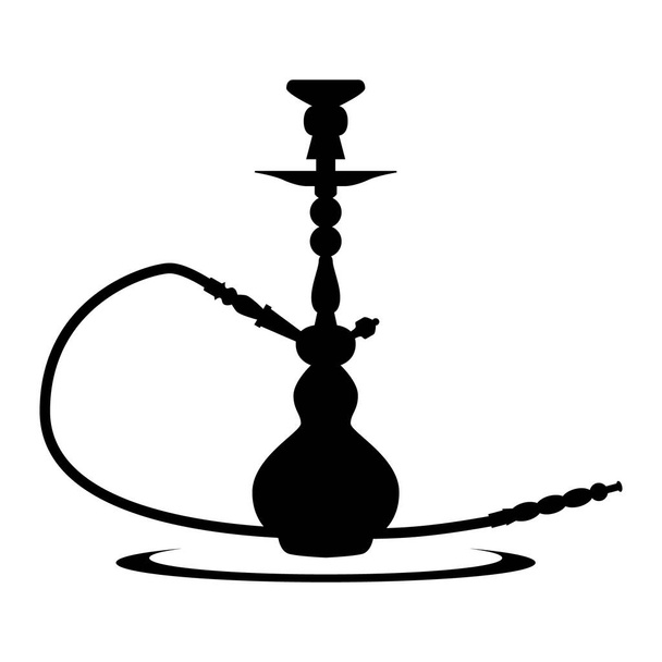 shisha hookah pipe clip art symbol - Vector, Image