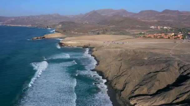İspanya, Kanarya Adaları, Fuerteventura, La Pared, Playa del Viejo Reyes - Video, Çekim