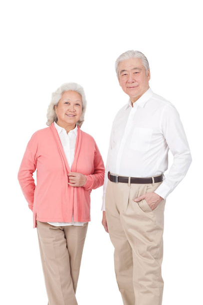 	Portrait of senior couple	 - 写真・画像