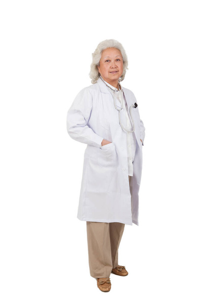 	Portrait of senior female doctor	 - Photo, Image