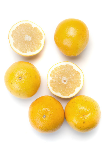 hromadu žluté grapefruitů - Fotografie, Obrázek