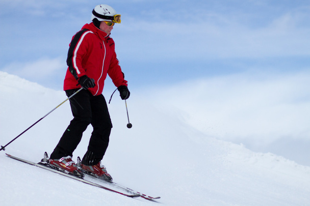 Male skier - Fotografie, Obrázek