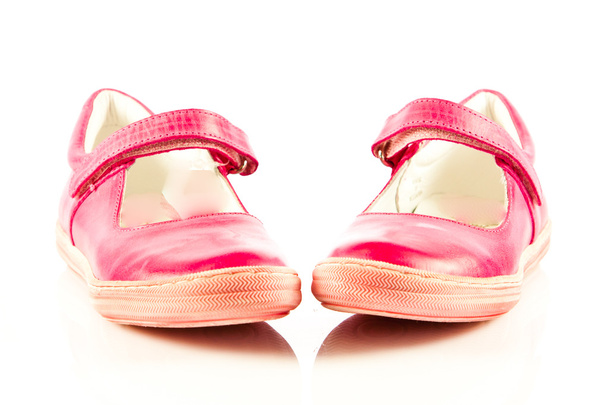 обувь для девочек на белом фоне
 - Фото, изображение