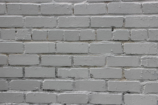 Jasnoszary grunge cegły ściany tła tekstury. - Zdjęcie, obraz
