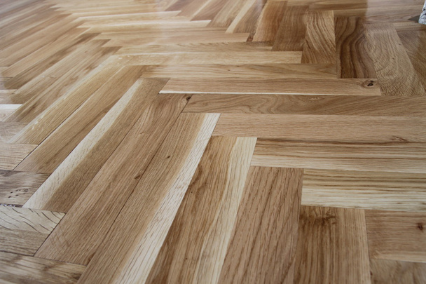 Parquet de madera marrón claro natural tableros textura fondo - Foto, imagen