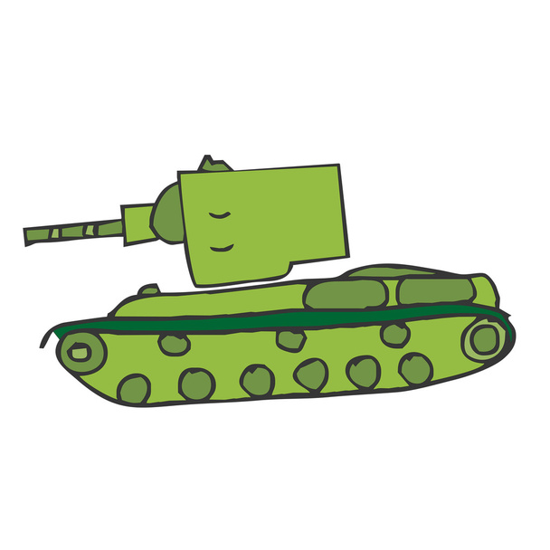 tartály gép vektor tartályok katonai hadsereg háború gun rajzfilm jármű - Vektor, kép