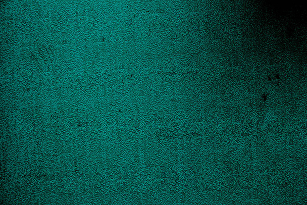 Petrol gekleurde muur textuur achtergrond met texturen van verschillende tinten van teal - Foto, afbeelding