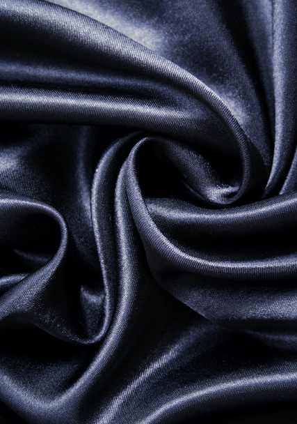 Smooth elegant black silk - Foto, afbeelding