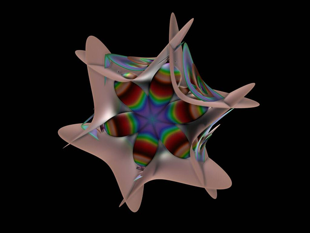 Imaginatory fractal background Image - Foto, afbeelding